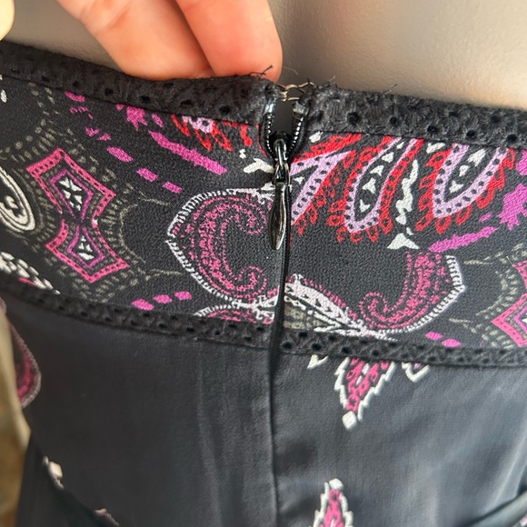 Dark Bohemian Maxi Dress Bebe brand - Picture 4 of 6